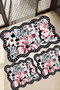 Mijölnir Juego de alfombrillas de baño Grocen Multicolor 3 piezas